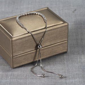 Moissanite Bracelet Adjustable